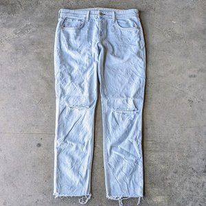 Rag & Bone Dre Low-Rise Slim Boyfriend Jeans in Edgeview Wash size 26